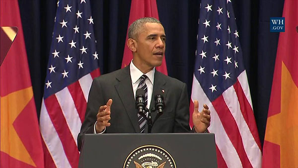 Remarks by President Obama in Address to the People of Vietnam in 2016